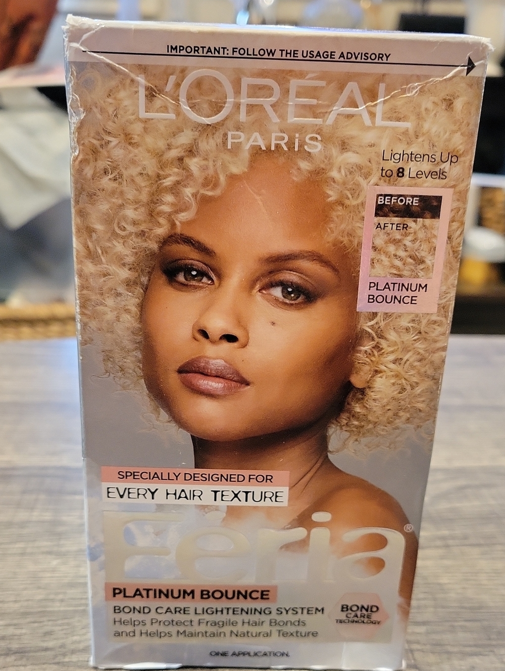 L'oreal Platinum Blonde Kit,NWT